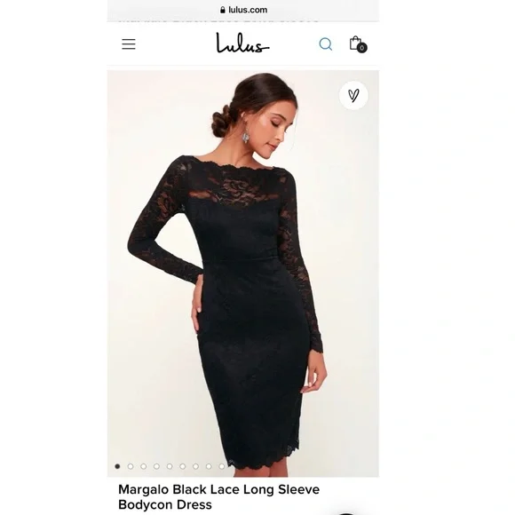 Lulus Lace Bodycon Dress